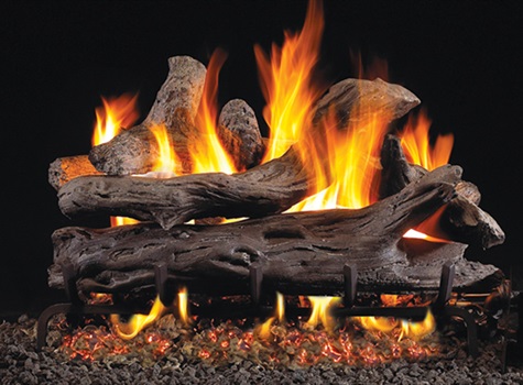 Carolina Fireplace Coastal Driftwood